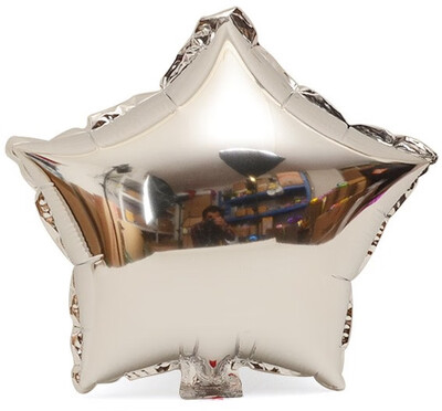 

FUNNYBUNNY 10pcs Star Shape Foil Mylar Helium Ballon 18" Balloon Birthday Party Decoration Foil Balloons