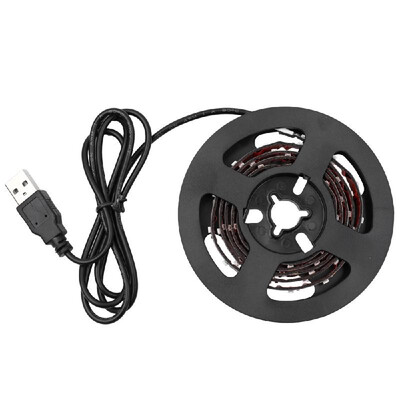 

3528 Warm White Light 5V 5M LED Strip Light Flexible Non-Waterproof Home Party Decoration