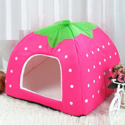 

Gobestart Dog house Pet dog Wave point house cat house Strawberry house Pet supplies