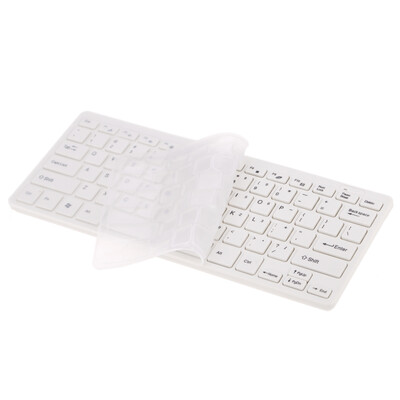 

24G Ultra Slim Portable Wireless Keyboard&Mouse Combo with Keyboard Protective Film for Windows 78XPVistaDesktop PC