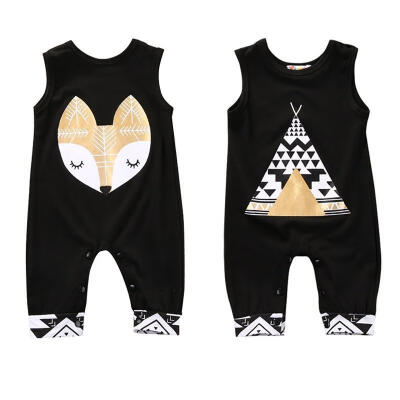 

Cotton Newborn Infant Baby Boy Girl Bodysuit Romper Jumpsuit Clothes Outfits