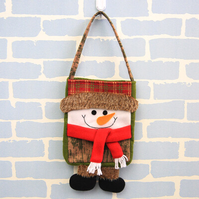 

〖Follure〗Christmas Gift Candy Dag Merry Christmas Santa Claus Decoration A