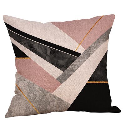 

〖Follure〗Geometric Printed Cotton Linen Throw Pillow Cases Sofa Cushion Cover Home Decor
