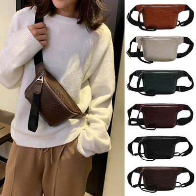 

Tailored Womens crocodile leather multicolor chest bag fashion high quality handbag