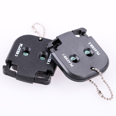 

Portable Golf Count Shot Stroke Putts Score Counter Keeper With Key Chain Useful
