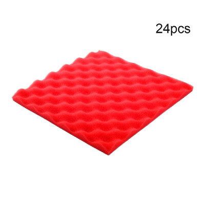

Recording Studio Soundproof Wedge Foam Video Room Sound Noise Insulation Sponge Wall Deadening