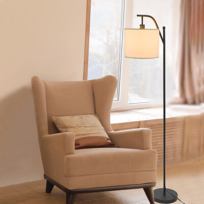 

Siaonvr Bedroom & Living Room LED Floor Lamp Standing Arc Light With Hanging Lamp Shade