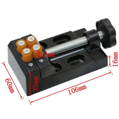 

〖Follure〗1pc Jaw Bench Clamp Mini Drill Press Vice Micro Clip Flat Vise Hand Tools