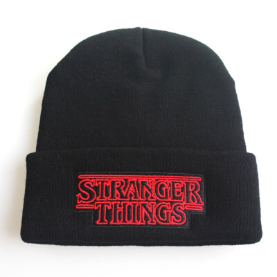 

Stranger Things Knit Beanie Hat for MenWomen Warm Winter Embroidered Cap