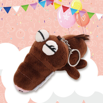 

Siaonvr Backpack Accessories Cute Plush Toys Scrocodile Soft Stuffed Animals Dolls Gift