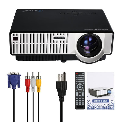 

PRW310 LED Projector 2800 Lumens Full HD 1080P Physical Resolution 1280 800 Dual HD VGA USB AV TV Input for Home Theater