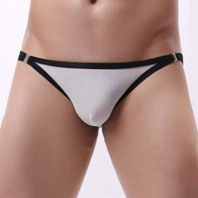 

Mens Sissy Briefs UnderwearY-front Pouch Underpants Bikini G String Panties