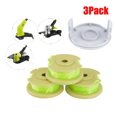 

〖Follure〗AC80RL3 Twisted Line&Spool Replacement for Ryobi Cordless Trimmers 3Pc