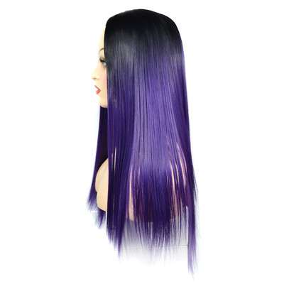 

〖Follure〗Women Fashion Lady Long Straight Neat bang Hair Cosplay Party Wig