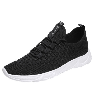 

Fashion flying woven sports shoes mens shoes lightweight breathable old shoes running shoes