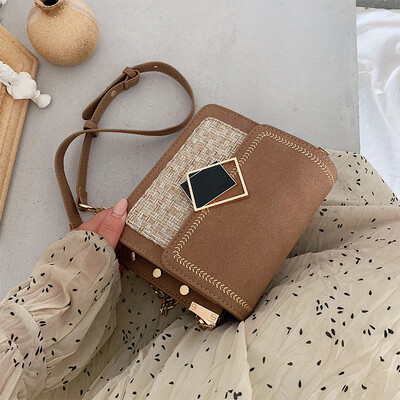 

Advanced sense bag Yangqi net red matte handbags new 2019 tide fashion shoulder bag wild ins Messenger bag
