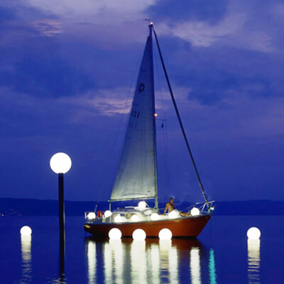 

Solar LED Outdoor Waterproof Ball-shaped Light Party Weeding Yard Bar Decor