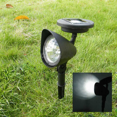 

1Pc 3 LED Solar Light Home Garden Lawn Lamps Solar Powered Courtyard Lawn Spotlight Night Light Ground Light