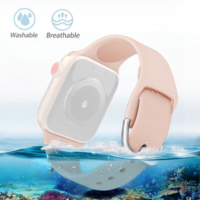 

〖Follure〗Replacement Sports Soft Silicone Wristband Strap For iWatch Series 234 3840MM