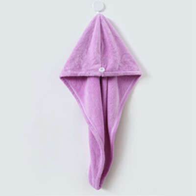 

New Fashion Towel Cap Quick Dry Hair Wrap Microfiber Cap Bathing Magic Drying Hat