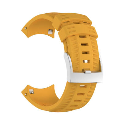 

Silicone Wrist Band Strap Watchband Buckle for Suunto 9 Sports Smart Watch