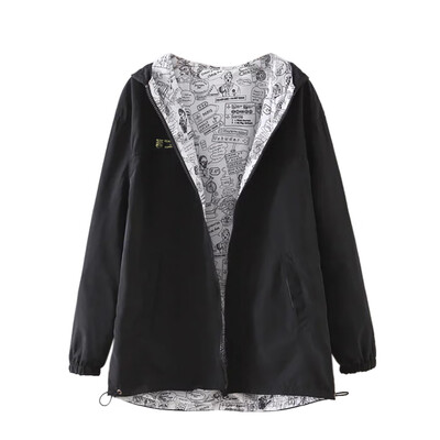 

Toponeto Women Long Sleeve Solid Hooded Zipper Pockets Casual Pullover Sport Coat