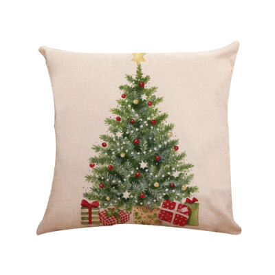 

Siaonvr Christmas Christmas Cushion Cover Throw Pillow Case Sofa Bed Home Decor