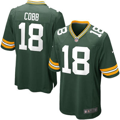 

Mens Football Jersey Green Bay Packers Randall Cobb Green Game Jersey