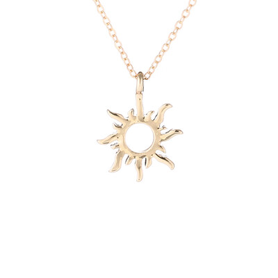

Fashion Jewelry Silver Color Forever Summer Sun Chocker Necklace Pendant For Women Girl