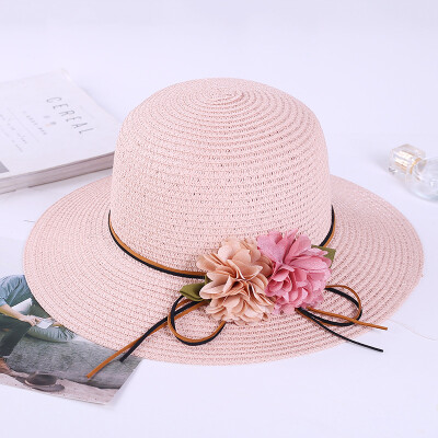 

Beach hat sunshade straw hat big brim hat foldable straw hat woman Xia Xiaoqing Korean version of Baitao holiday cap