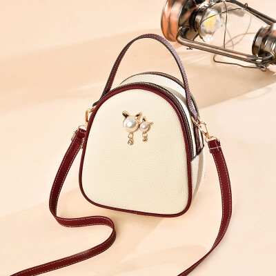 

Spring Female New Chao Korean Edition Fashion Baitie One Shoulder Slant Bag Girl Simple Personality