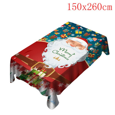 

Tailored Christmas TableclothChair Cover Digital Printing Christmas Table Decoration