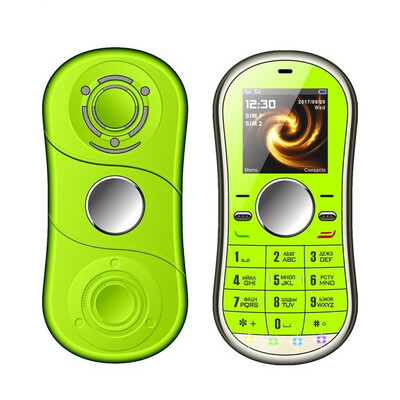 

SERVO S08 fidget spinner Mobile phone 13inch Dual SIM Card GPRS Bluetooth FM Radio hand spinner cellphone with Russian keyboard