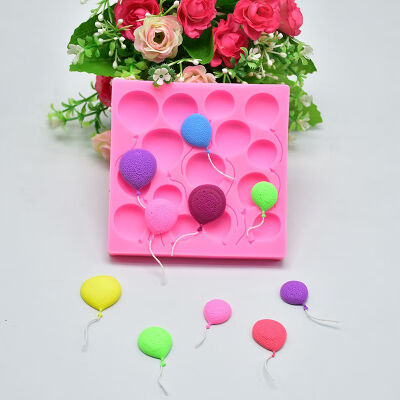 

2019 kitchen Unique Cute Silicone Cake Mold DIY Baking Mold Balloon Shape Fondant Cake Decoration