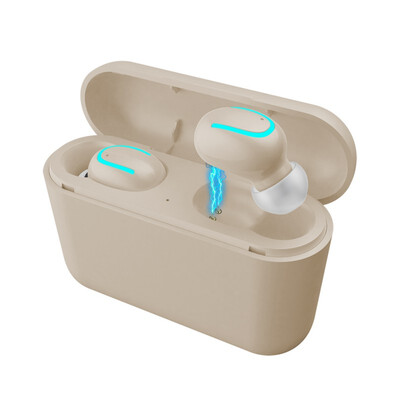 

Q32 Headset Ture Wireless Earphones HBQ Bluetooth 50 Headset With Mic Mini Bluetooth Earbud Cordless Earphone PK i10