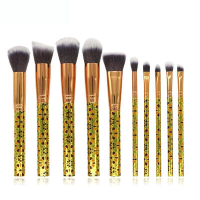 

10pcs Professional Makeup Brushes Set Foundation Eyebrow Eyeshadow Cosmetic