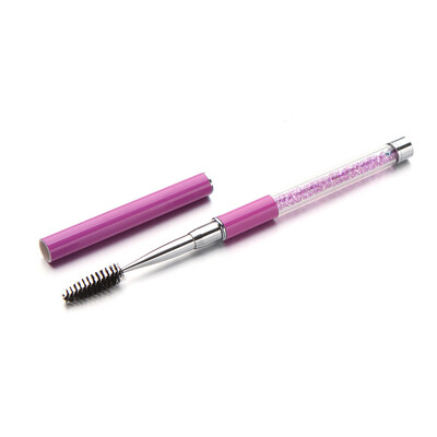 

Gobestart 1PCSHigh Quality Crystal Eyelash Brush Mascara Wands Applicator Spoolers Makeup