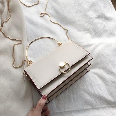 

Advanced sense bag foreign air bag new 2019 fashion Messenger versatile ins texture chain portable small square bag
