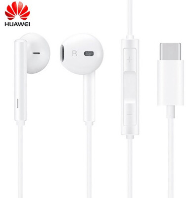 

HUAWEI Earphone Eerbuds USB TYPE C Earpiece Mic Volume Control For Mate 10 Mate 10 Pro P20 P20 Pro