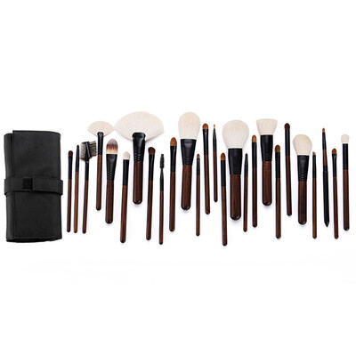 

〖Follure〗26Pcs Makeup Brush Set Cosmetic Tool Powder Cheek Eyeshadow Eyeliner Brow
