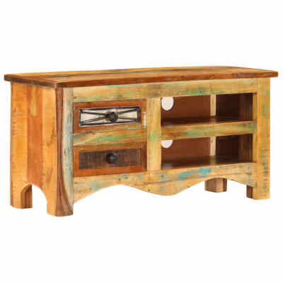 

TV Cabinet 315"x118"x157" Solid Reclaimed Wood