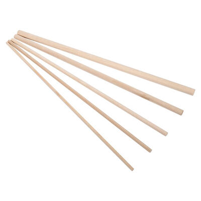 

10pcs 30cm Long DIY Wooden Arts Craft Sticks Dowels Pole Rods Sweet Trees Wood Tool 5 Sizes Craft Sticks Dowels Pole Rods