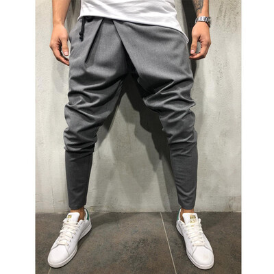 

Mens Harem Long Pant Jogger Sports Dance Sweatpants Running Workout Gym Trousers