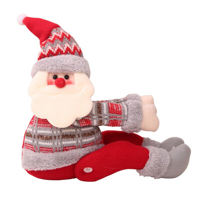 

Christmas Curtain Home Snowman Curtain Buckle Buckle Elk Shape Cute Santa Claus Curtain Buckle Festive Party Supplies