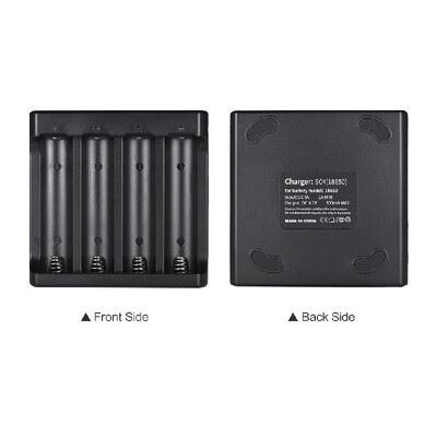 

FeiyuTech AK Series Smart Battery Charger 4 Slots for 18650 Rechargeable Li-ion Batteries with USB Cable
