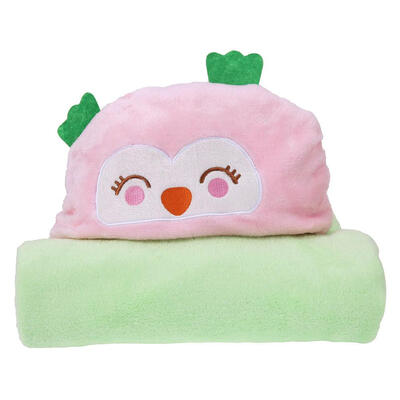 

3D Lovely Soft Fleece Baby Bath Towel Kids Hooded Cloak Blanket