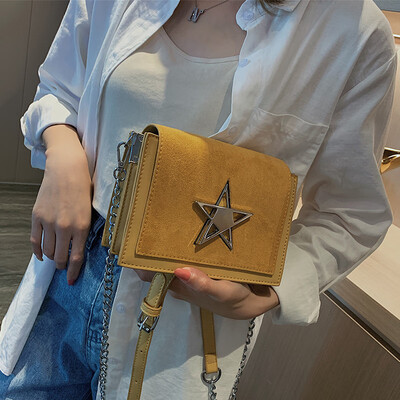 

Ins popular summer small fresh small bag female 2019 new wave Korean version of the wild chain slung small square bag