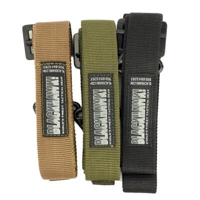 

Men Adjustable Survival Tactical Belt Emergency Rescue Rigger Militaria Military