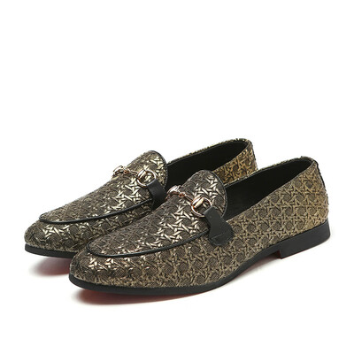 

Large size casual shoes one foot lazy driving shoes
