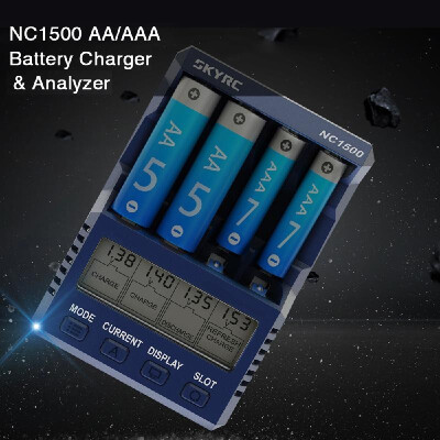 

SKYRC NC1500 4-Slot Smart Battery Charger Discharger & Analyzer for AAAAA Ni-MH Battery